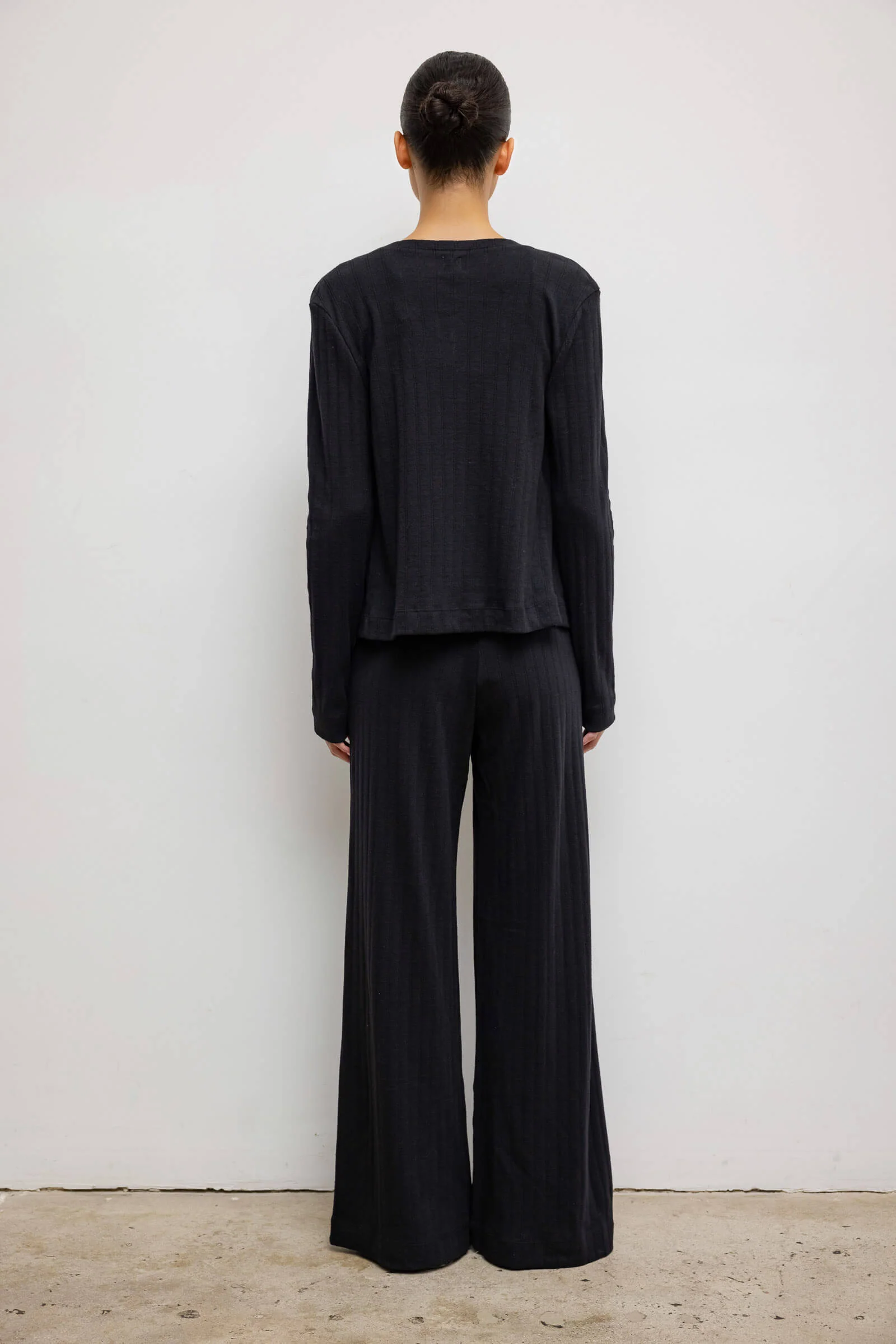 Pointelle Classic Crew Cardigan - Image 6