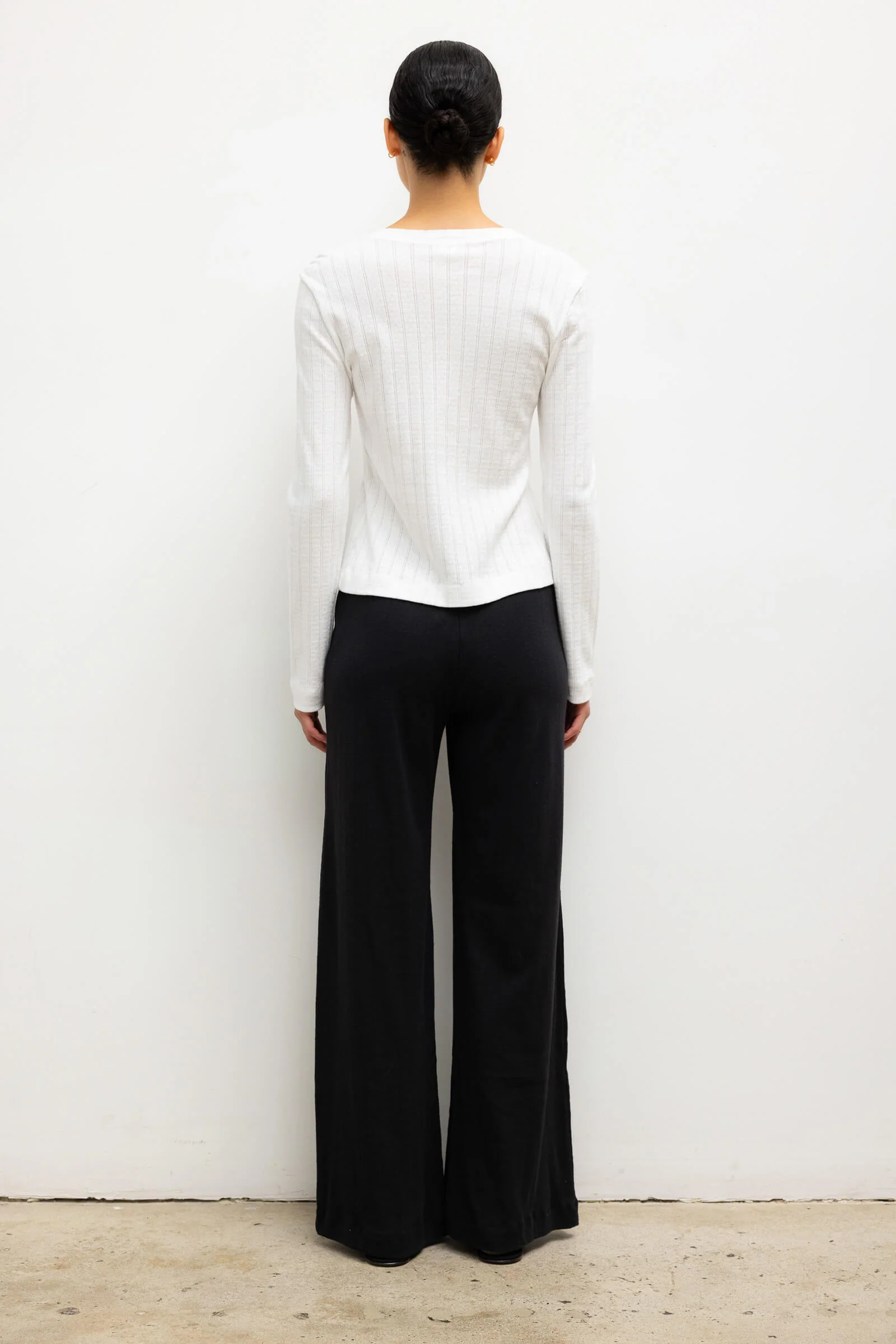 Pointelle Classic Crew Cardigan - Image 7