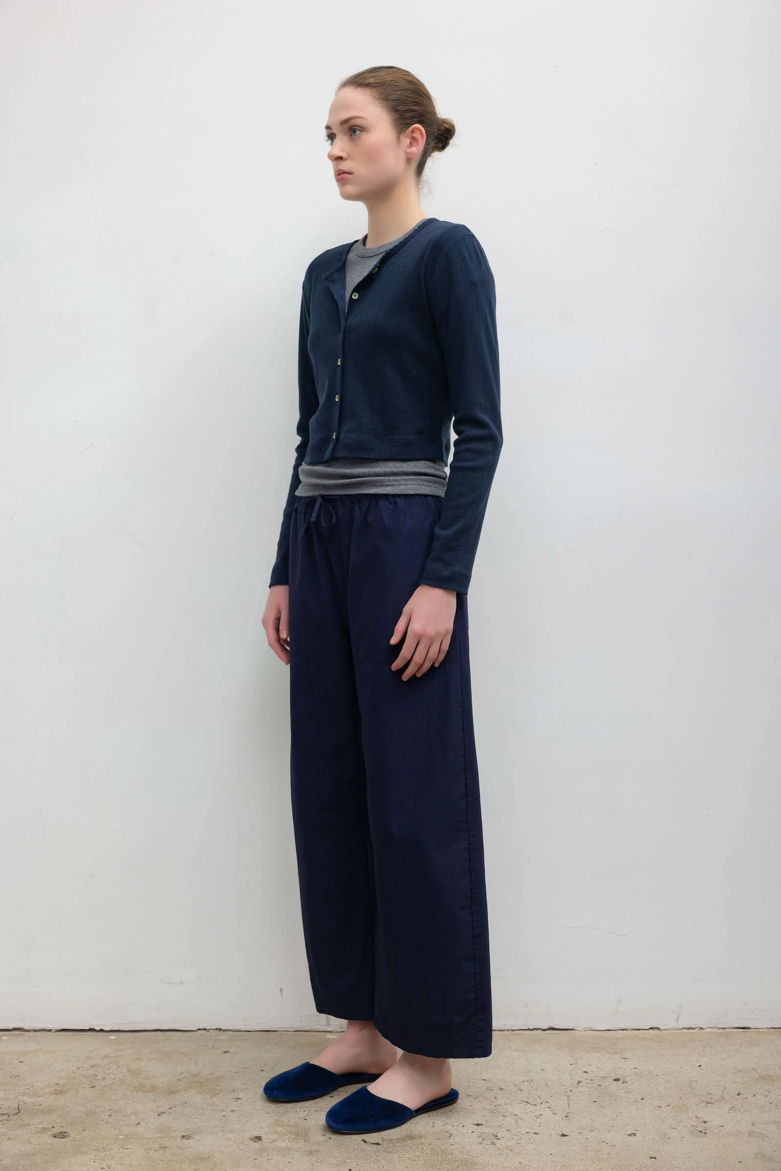 Pointelle Crop Cardigan - Image 6