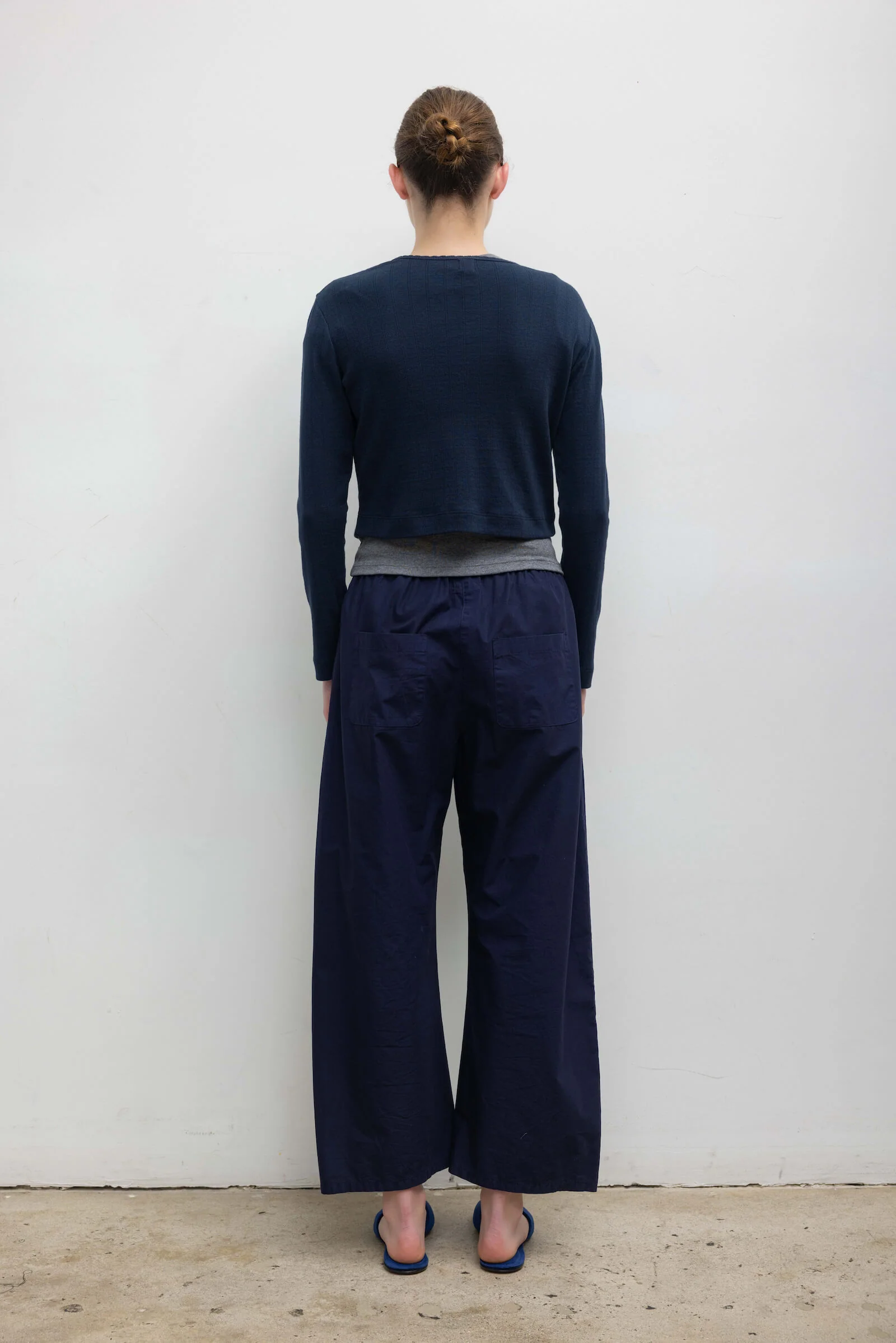 Pointelle Crop Cardigan - Image 7