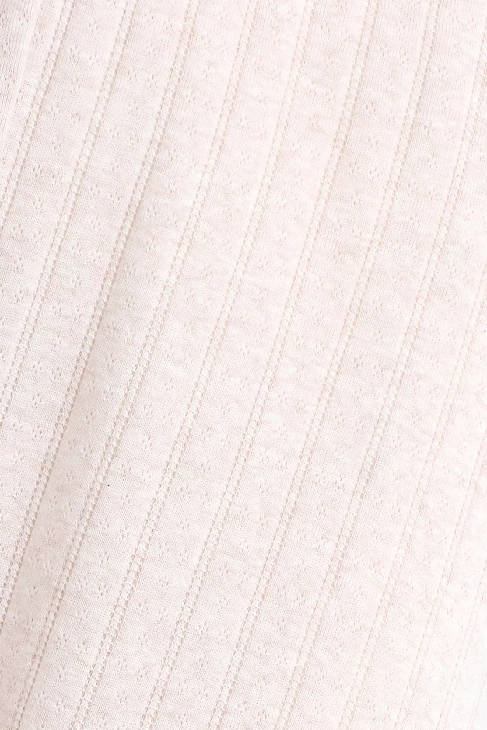 Pointelle Short Sleeve Cardigan - Image 8