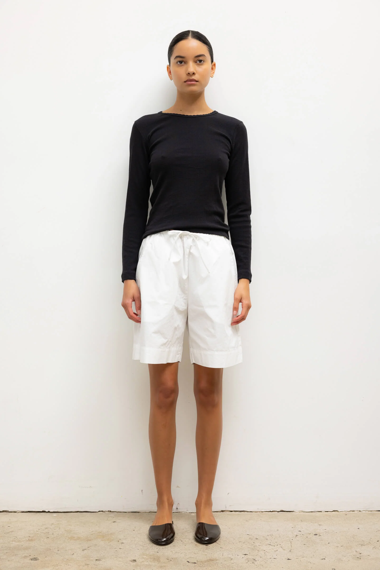 Pointelle Slim Fit Long Sleeve - Image 3