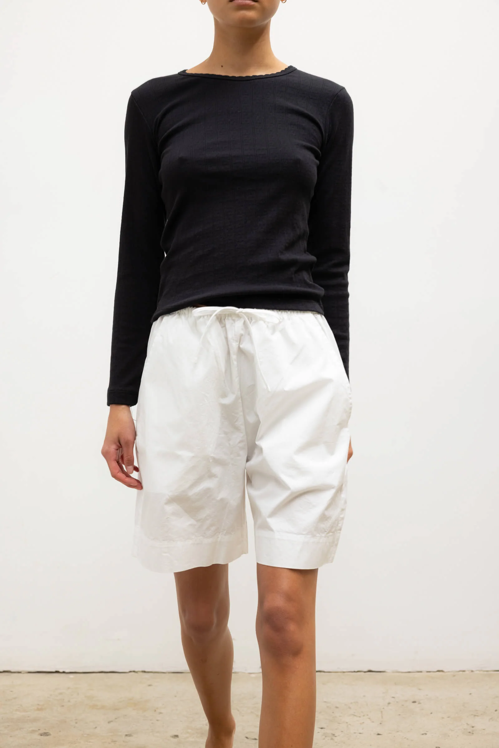 Pointelle Slim Fit Long Sleeve - Image 5