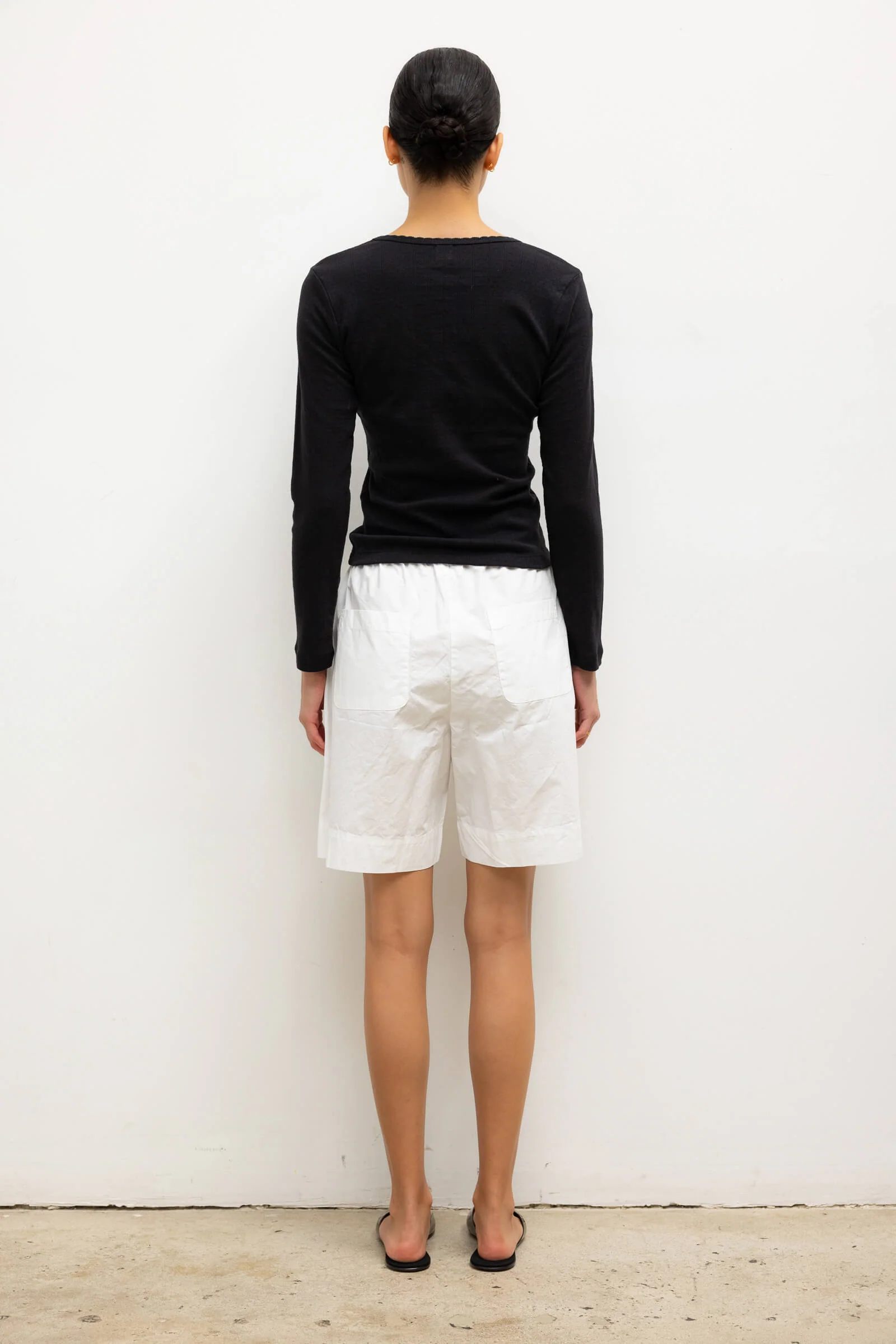 Pointelle Slim Fit Long Sleeve - Image 7