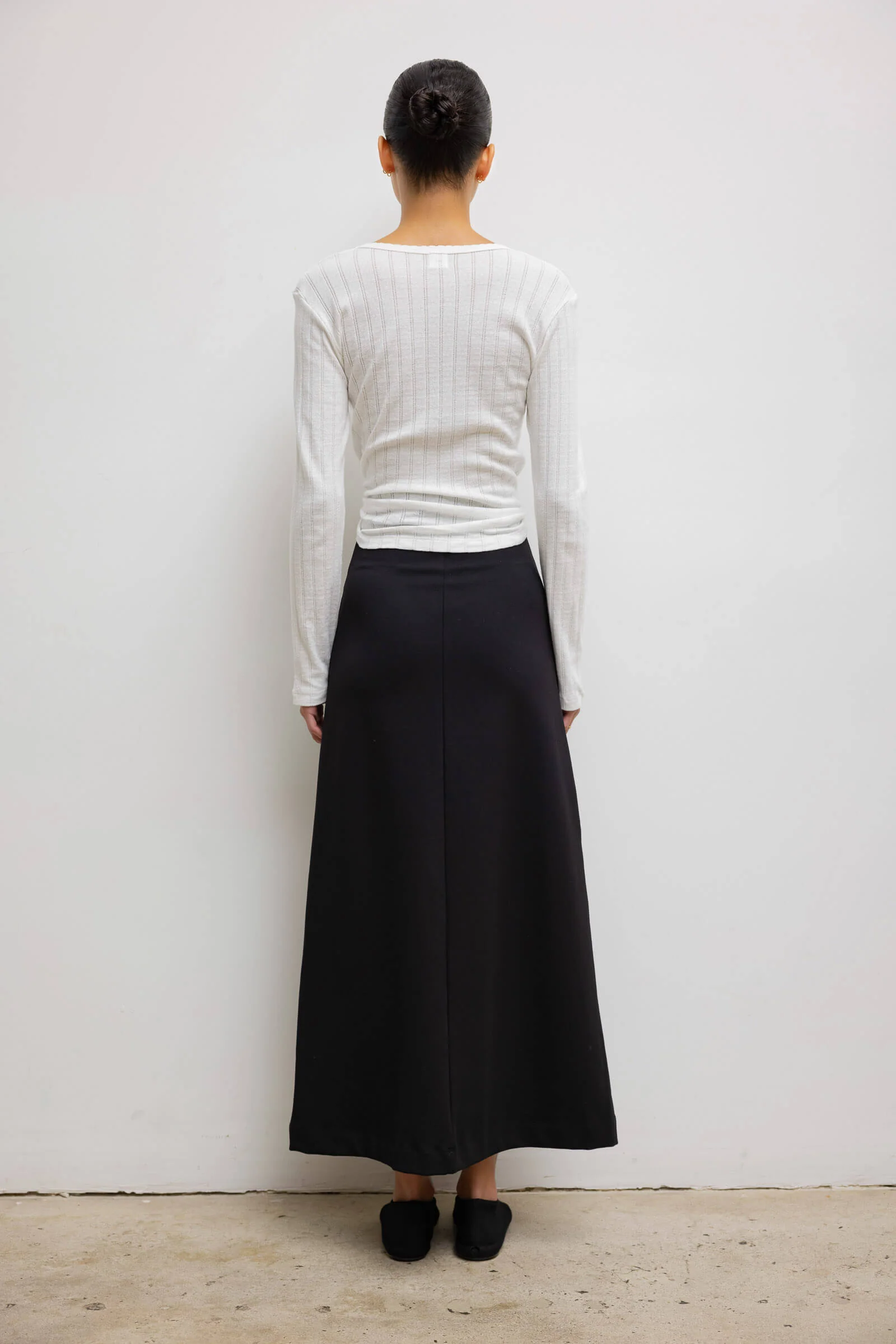 Pointelle Slim Fit Long Sleeve - Image 6